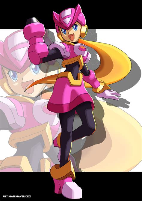 megaman female characters|Roll .
